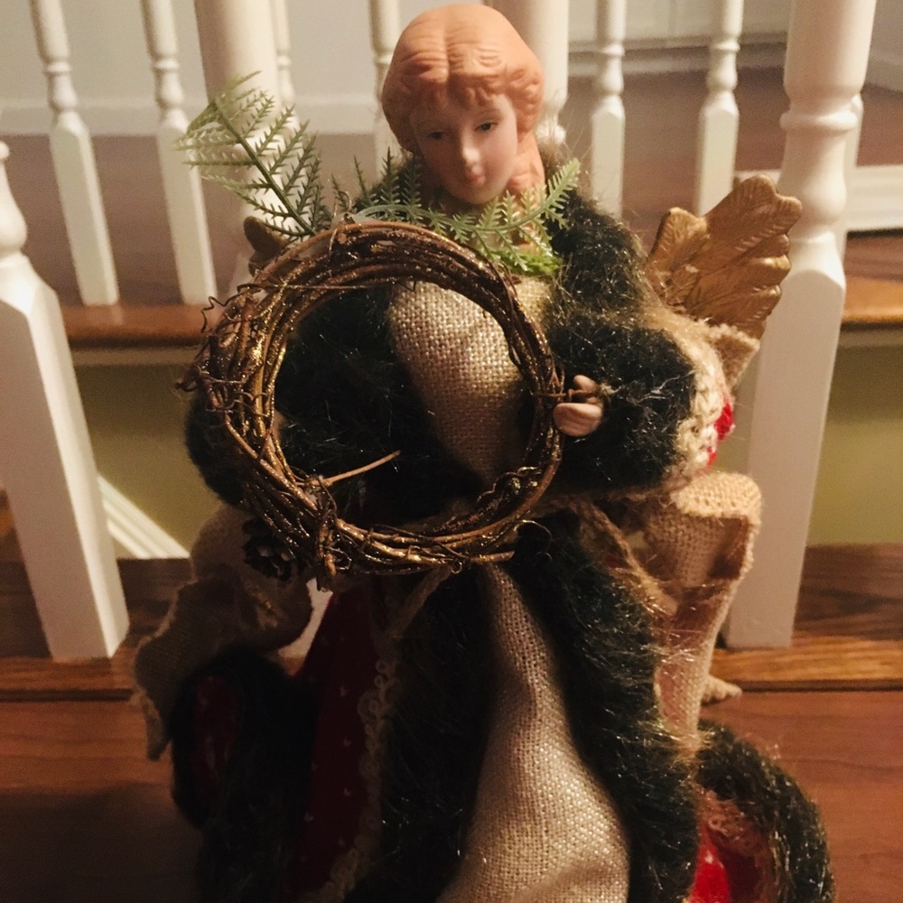 NW CHRISTMAS TREE TOPPER ANGEL